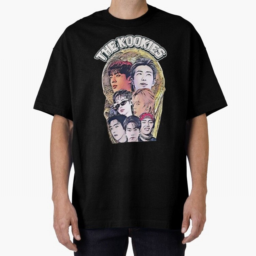 The Kookies - BTS Design Oversized T-Shirt Share the Excitement of FIFA World Cup 2026 Group Stage Highlighting Mbappe, Argentina and Brazil Energy, Football History, Final Match Energy, Crowd Noise and Once in a Lifetime Moments; Created for Match