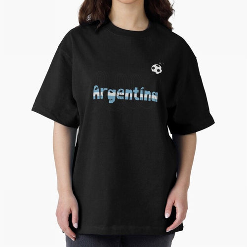 Argentina Oversized T-Shirt Show Your Stadium Side during the FIFA World Cup 2026 USA Canada Mexico Journey through Messi, CR7 and Mbappe Highlights, Portugal Pride, Tournament Hype, Historic Matchups, Family Viewing Parties and Global Sports
