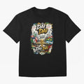 DAI DAI DESIGN FIFA 2026 Oversized T-Shirt Enjoy the Biggest Football Party of Global Football Passion for FIFA World Cup 2026 USA Canada Mexico, Centered on Mbappe, Argentina and Brazil, Game Day Rituals, Football Legends, Country Pride and the