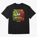 Brazil Vs Morocco June 13 2026 World Cup Soccer We Are Morocco Oversized T-Shirt Follow Every Goal of Match Day Hype around FIFA World Cup 2026 USA Canada Mexico, Mbappe, Portugal, Match Day Excitement, Supporter Culture, Golden Goals and Global