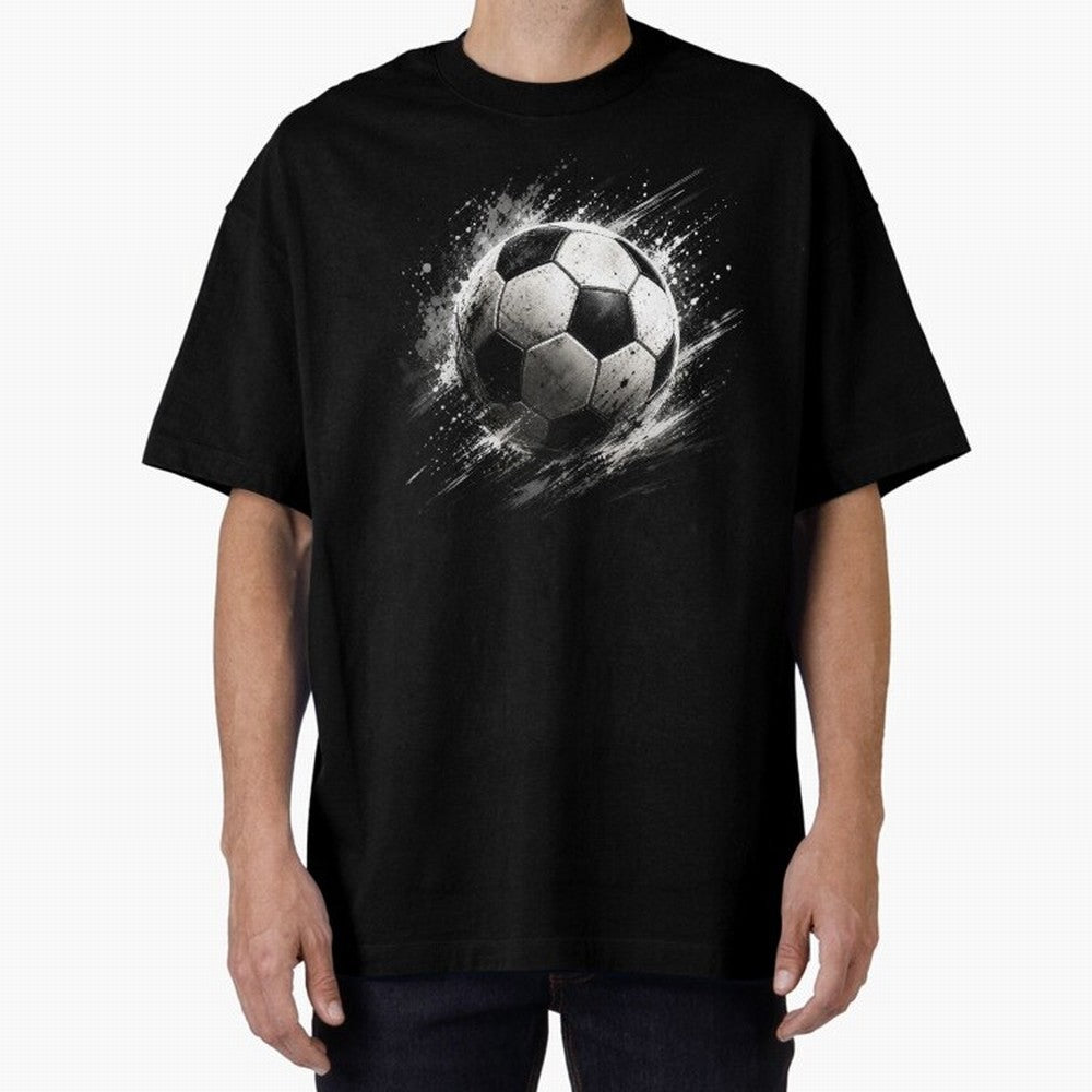 Football Oversized T-Shirt Bring World Football Passion into Match Day Hype around FIFA World Cup 2026, CR7, Netherlands, Stadium Memories, Football Loyalty, International Chants and Championship Tradition; Great for Supporters Who Love Legendary