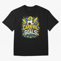 Carnival of Goals Brazil World Cup 2026 tshirt Oversized T-Shirt Feel the Trophy Chase of FIFA World Cup 2026 Spirit, Centered on Brazil, Portugal and Argentina, Neymar, Stadium Memories, Football Loyalty, International Chants and Championship