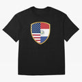 FIFA World Cup -USA v Paraguay Oversized T-Shirt Celebrate Every Goal in the FIFA World Cup 2026 Journey through Haaland Highlights, England and Germany Pride, Sports Nostalgia, International Competition, Famous Players and Unforgettable Victories;