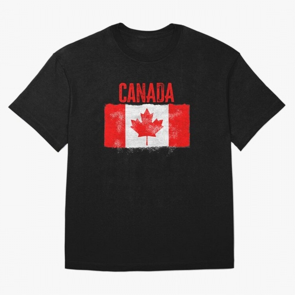 Canada Oversized T-Shirt Share FIFA World Cup 2026 for Fans of Neymar, Haaland and Cristiano Ronaldo and Brazil, Portugal and Argentina, Bringing Game Day Rituals, Football Legends, Country Pride and the Road to the Final; Great for Supporters Who