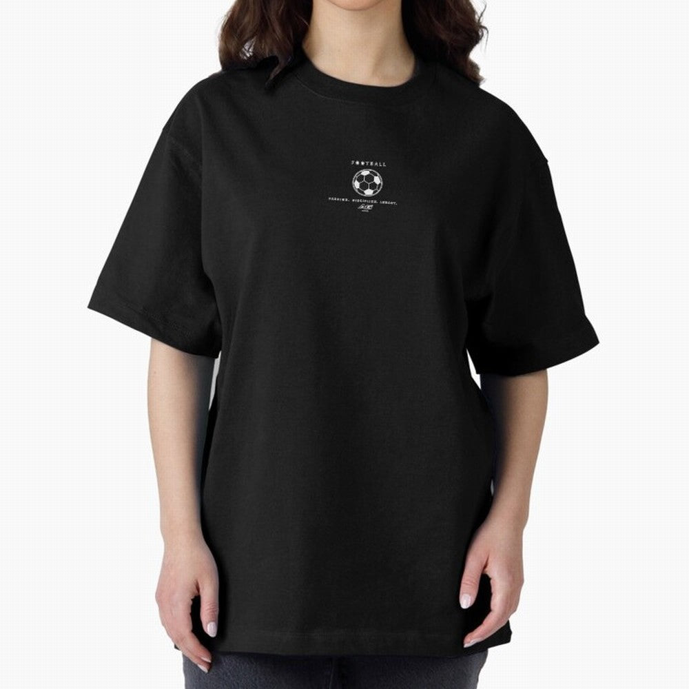 Minimal Football Streetwear Number 10 Oversized T-Shirt Show Your Stadium Side during Global Football Passion for FIFA World Cup 2026 USA Canada Mexico, Driven by Mbappe and Neymar, Argentina and Brazil, Soccer Culture, Superstar Moments, National