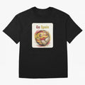 Go Spain Soccer Ball Flag | Canadian Football Fan Graphic Tee Oversized T-Shirt Back Your Heroes with FIFA World Cup 2026 Inspired by Messi, CR7 and Mbappe, Portugal, Spain and Germany Energy, Global Supporter Spirit, Legendary Goals, National