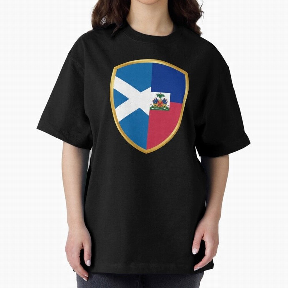 Copy of FIFA World Cup -Scotland v Haiti Oversized T-Shirt Follow the Final Road of FIFA World Cup 2026 Spirit, Driven by Argentina and Brazil, Messi, Football Festival Excitement, Trophy Ambitions, Country Rivalries and Star Player Buzz; Created