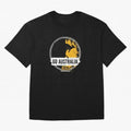 Golden Green Kangaroo Emblem Go Australia 2026 Supporter Design T-Shirt_83662099 Oversized T-Shirt Bring World Football Passion into FIFA World Cup 2026 Group Stage Featuring CR7 and Messi, Brazil Energy, Classic Soccer Heritage, Championship