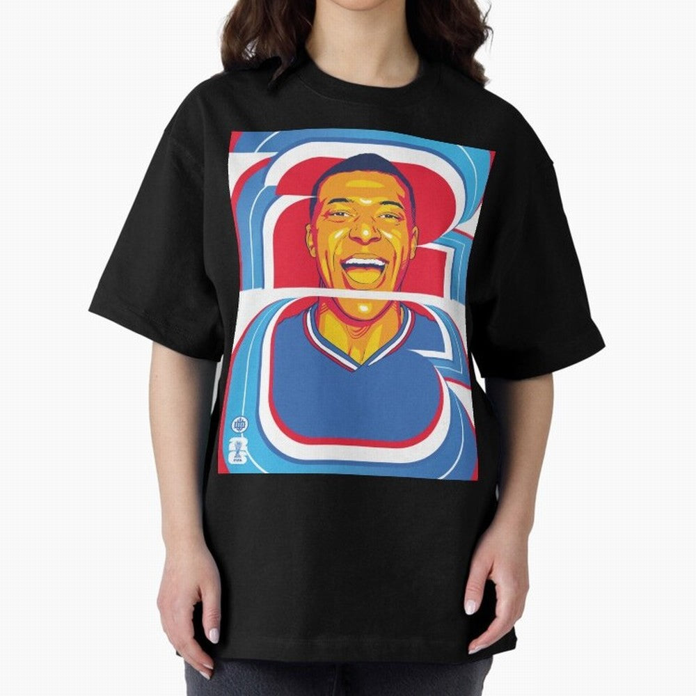 World Cup 2026 Soccer Celebration: United Football Fan Art Oversized T-Shirt Support Iconic Players in the FIFA World Cup 2026 Group Stage Journey through Cristiano Ronaldo, Haaland and CR7 Highlights, Argentina Pride, Football Passion, Legendary