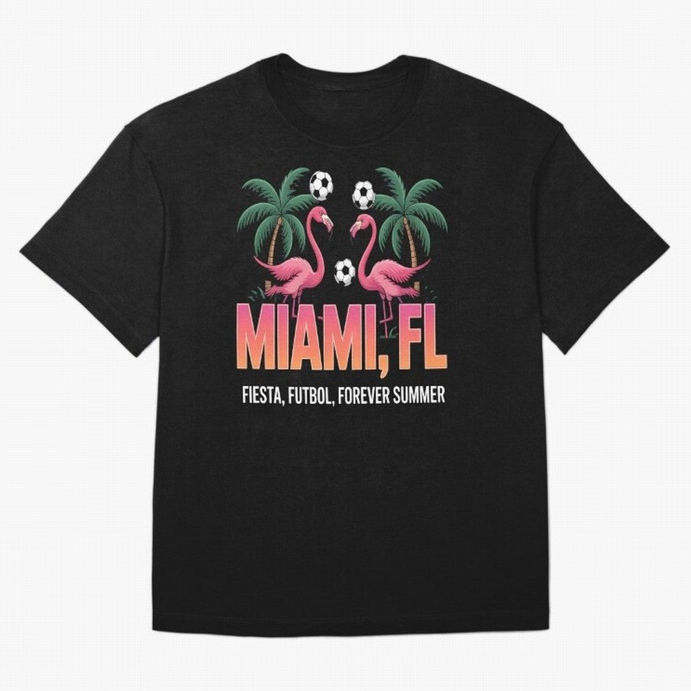 2026 soccer city - Miami FL - canada soccer - mexico soccer - north america soccer - 2026 soccer - world football 2026 - funny soccer shirt - patriotic soccer - sarcastic soccer Oversized T-Shirt Show Passion for the Stars of Match Day Hype around