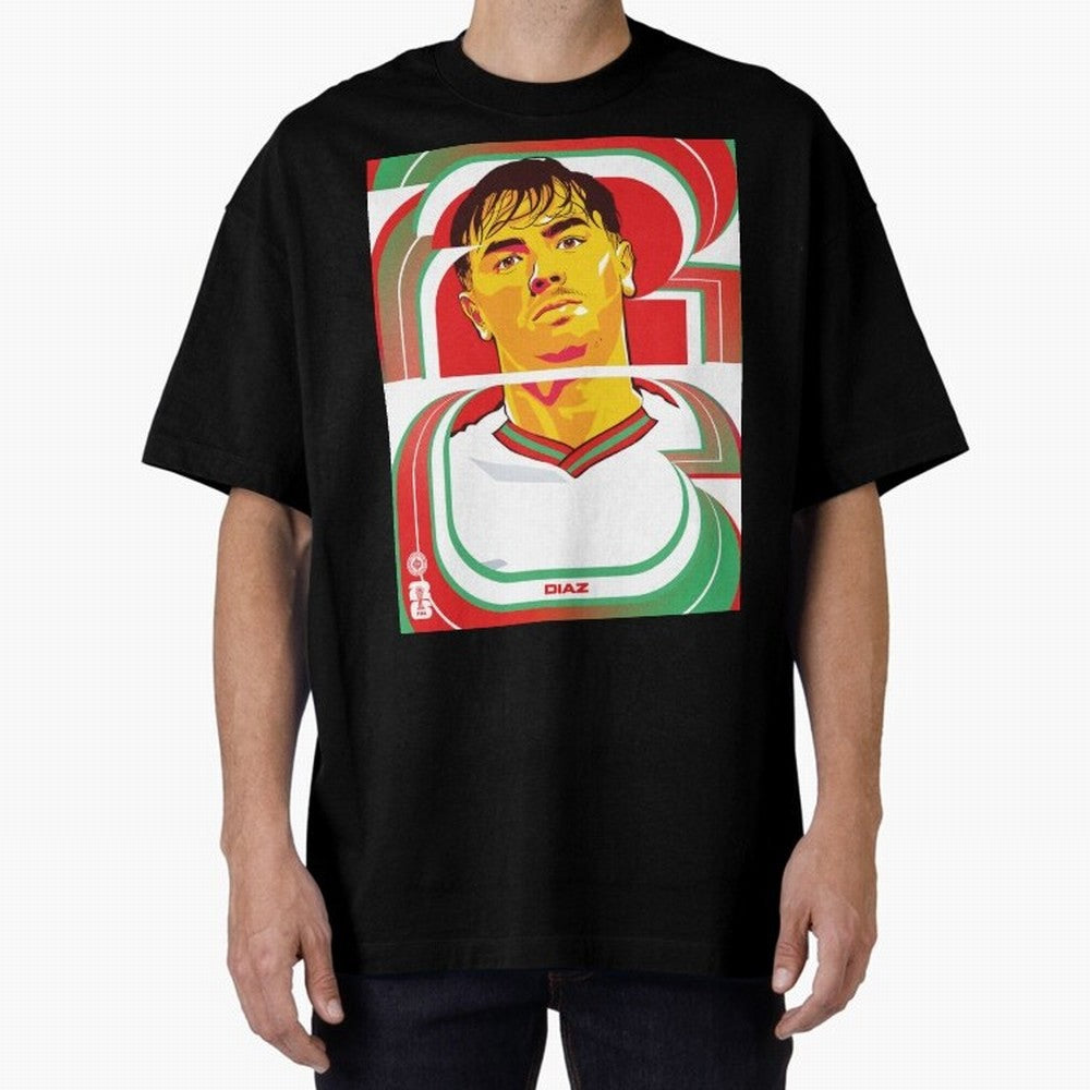 World Cup 2026 Soccer Celebration: United Football Fan Art Oversized T-Shirt Get Ready for Global Football Passion for FIFA World Cup 2026 Group Stage, Highlighting Messi and Cristiano Ronaldo, Argentina, France and Brazil, Stadium Chants, National