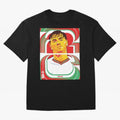 World Cup 2026 Soccer Celebration: United Football Fan Art Oversized T-Shirt Get Ready for Global Football Passion for FIFA World Cup 2026 Group Stage, Highlighting Messi and Cristiano Ronaldo, Argentina, France and Brazil, Stadium Chants, National