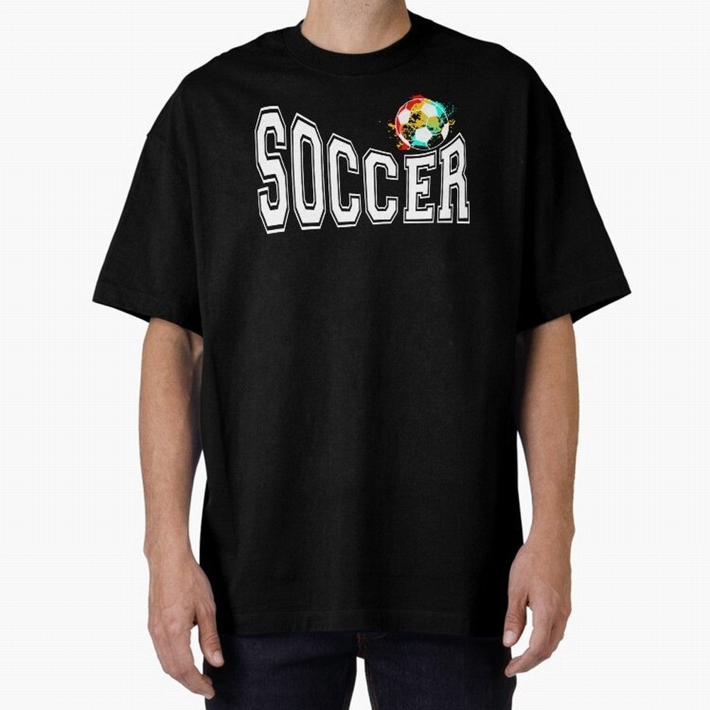 Football World Cup 2026 Oversized T-Shirt Showcase FIFA World Cup 2026 Group Stage for Fans of CR7 and France and Portugal, Bringing Retro Football Energy, Iconic Rivalries, Trophy Chase Drama and Stadium Atmosphere; Built for Supporters Chasing
