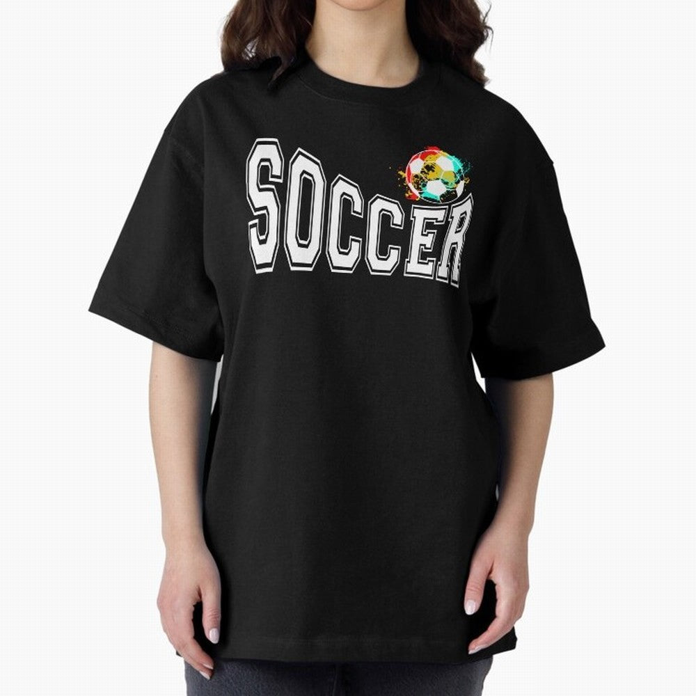 Football World Cup 2026 Oversized T-Shirt Showcase FIFA World Cup 2026 Group Stage for Fans of CR7 and France and Portugal, Bringing Retro Football Energy, Iconic Rivalries, Trophy Chase Drama and Stadium Atmosphere; Built for Supporters Chasing