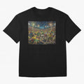 Celebration at Brazilian Football Match World Cup 2026 Vibes Oversized T-Shirt Show Up for the Glory of FIFA World Cup 2026 Group Stage Connected to Messi, CR7 and Mbappe, Netherlands Energy, Classic Soccer Heritage, Championship Pressure, Fan