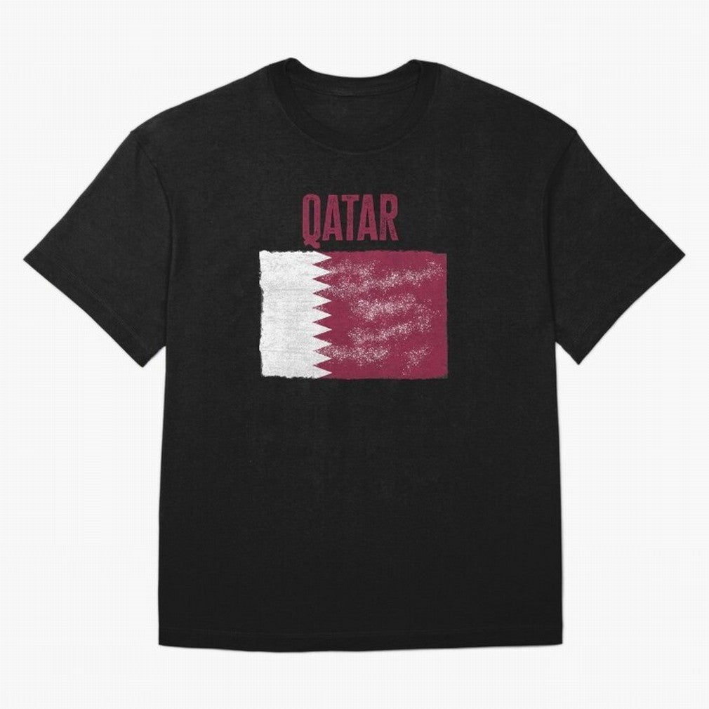 Qatar Oversized T-Shirt Bring Match Day Fire to Match Day Hype around FIFA World Cup 2026, Cristiano Ronaldo, Haaland and CR7, Spain and Netherlands, Goal Celebration Energy, Supporter Heritage, Football Icons and Worldwide Tournament Joy; Ideal