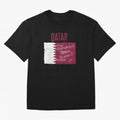 Qatar Oversized T-Shirt Bring Match Day Fire to Match Day Hype around FIFA World Cup 2026, Cristiano Ronaldo, Haaland and CR7, Spain and Netherlands, Goal Celebration Energy, Supporter Heritage, Football Icons and Worldwide Tournament Joy; Ideal