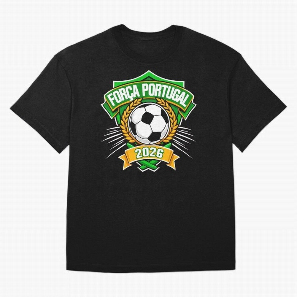 Portugal Fan Art for World Cup 2026 Oversized T-Shirt Follow Every Goal of the FIFA World Cup 2026 Group Stage Journey through Neymar Highlights, Argentina, France and Brazil Pride, Match Day Excitement, Supporter Culture, Golden Goals and Global