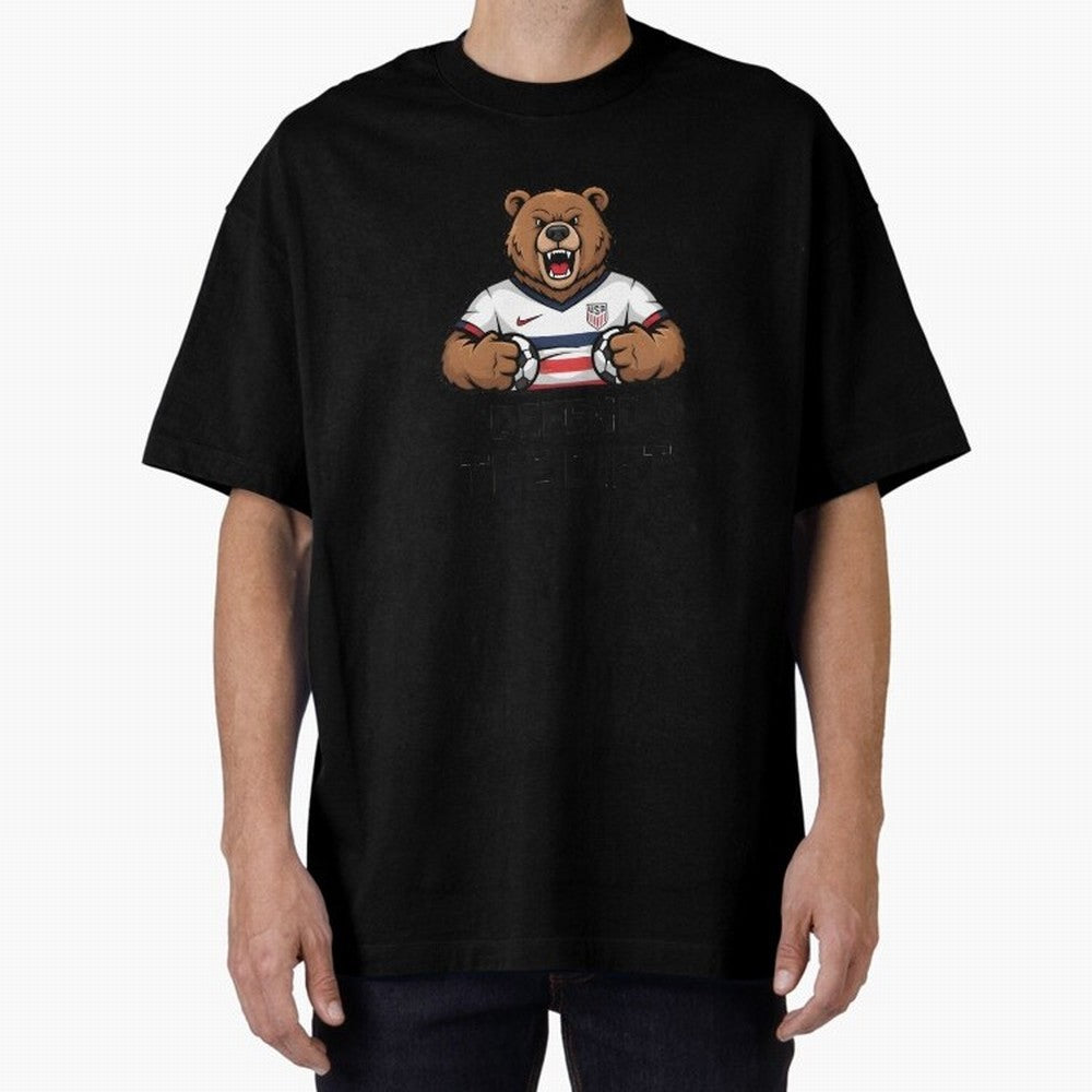 USA - World Cup 2026 Oversized T-Shirt Experience the Global Stage of FIFA World Cup 2026 for Fans of Messi and Cristiano Ronaldo and France, Bringing Supporter Pride, Iconic Celebrations, Legendary Names and Global Match Day Energy; Perfect for