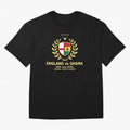 FIFA World Cup - England v Ghana Oversized T-Shirt Feel the Trophy Chase of the FIFA World Cup 2026 USA Canada Mexico Journey through Cristiano Ronaldo Highlights, England, France and Netherlands Pride, Match Day Excitement, Supporter Culture,