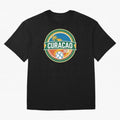 Curacao WC 2026 Oversized T-Shirt Celebrate Soccer Greatness during Match Day Hype around FIFA World Cup 2026, CR7 and Messi, Portugal, Spain and Germany, Vintage Soccer Flavor, Modern Football Stars, National Flags and Final Night Emotion; Made