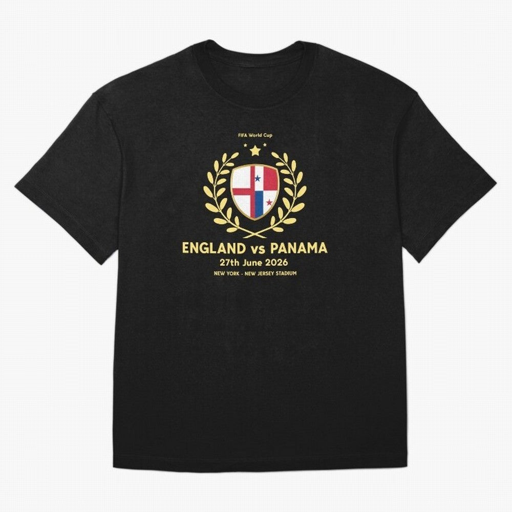 FIFA World Cup - England v Panama Oversized T-Shirt Join the Countdown to the FIFA World Cup 2026 Group Stage Journey through Neymar, Haaland and Cristiano Ronaldo Highlights, Brazil, Portugal and Argentina Pride, Match Day Excitement, Supporter
