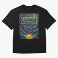 Kansas City Home of the World Cup 2026 Soccer Fan ¡ª Moody Jewel Art Print Oversized T-Shirt Support the Legends of Global Football Passion for FIFA World Cup 2026, Capturing CR7, Germany, Game Day Rituals, Football Legends, Country Pride and the