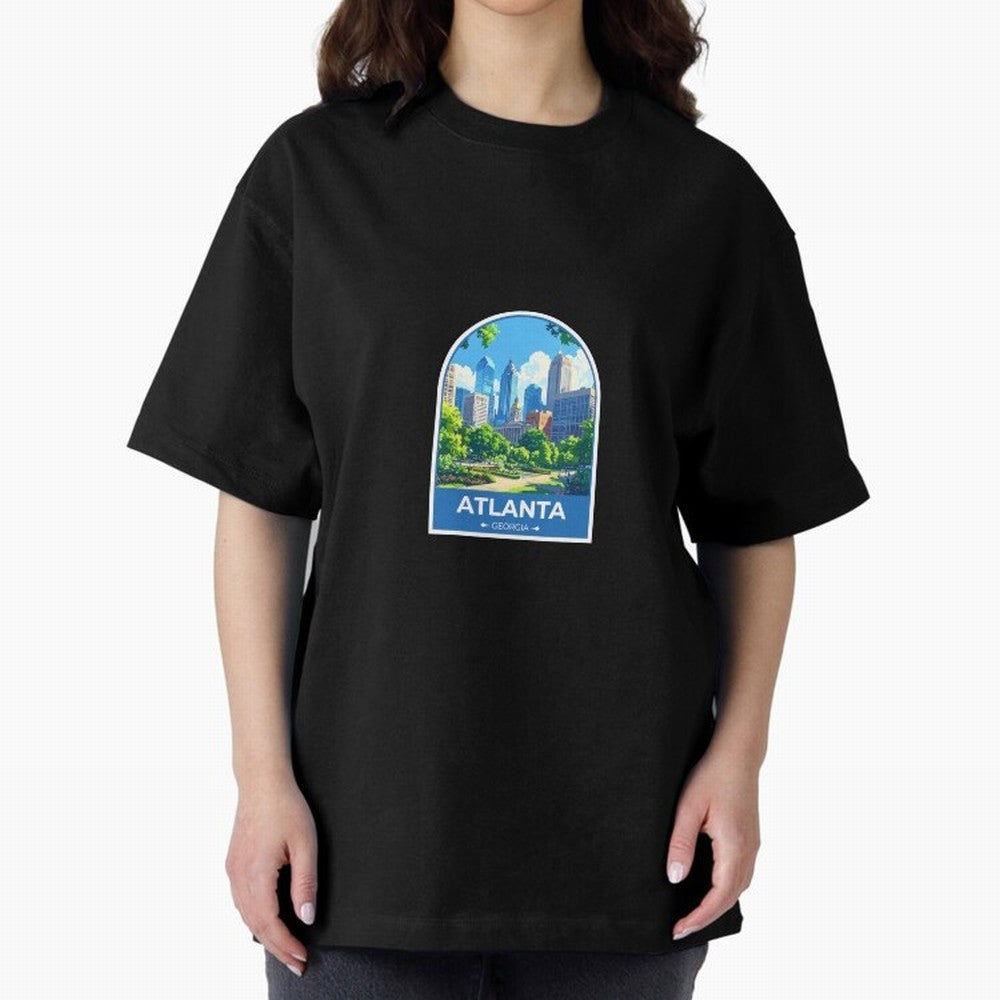 Atlanta Georgia Oversized T-Shirt Support the Legends of Global Football Passion for FIFA World Cup 2026 USA Canada Mexico, Capturing CR7 and Messi, Argentina, France and Brazil, Stadium Memories, Football Loyalty, International Chants and