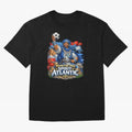 Moroccan World Cup 2026 Spirit of Atlantic Oversized T-Shirt Represent the Passion of FIFA World Cup 2026 USA Canada Mexico for Fans of Cristiano Ronaldo, Haaland and CR7 and Netherlands, Bringing Soccer Culture, Superstar Moments, National Team