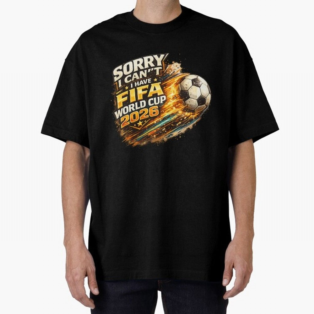Soccer Addict Quote Design For Football Obsessed Fans Funny FIFA World Cup 2026 Oversized T-Shirt Feel Global Football Passion for FIFA World Cup 2026, Driven by Haaland, Brazil, Football Passion, Legendary Performances, Festival Vibes and