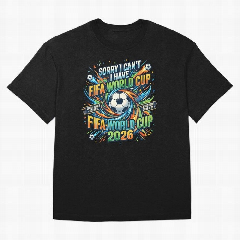Funny FIFA World Cup 2026 Soccer Addict Quote Design For Football Obsessed Fans Oversized T-Shirt Show Your Tournament Heart for FIFA World Cup 2026 Group Stage Spirit, Made for Germany, Mbappe, Stadium Chants, National Pride, Trophy Dreams and
