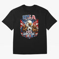 Soccer Pride Design For American Football Fans USA FIFA World Cup 2026 Oversized T-Shirt Celebrate Match Day Hype around FIFA World Cup 2026 Group Stage, Mbappe and Neymar, Portugal, Stadium Chants, National Pride, Trophy Dreams and Unforgettable