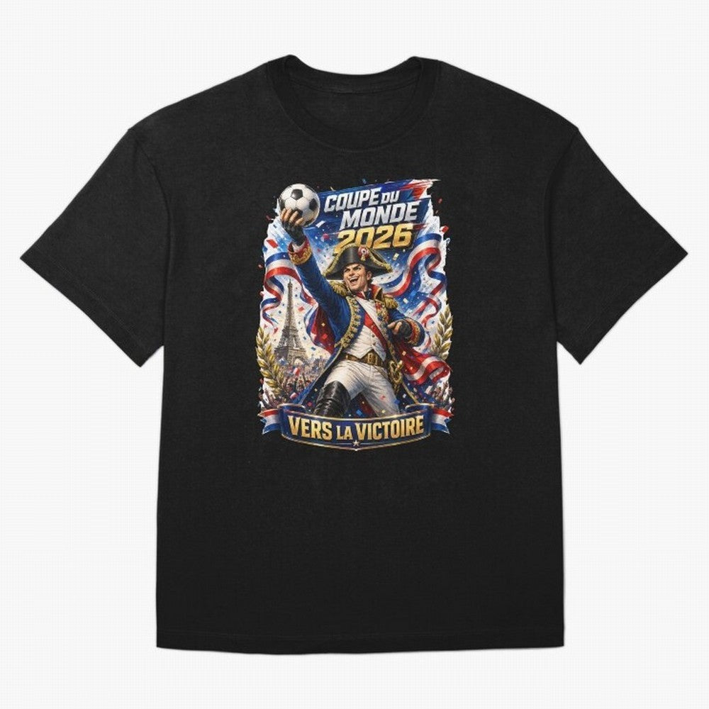 France World Cup 2026 Victory Oversized T-Shirt Celebrate Classic Football Spirit in the FIFA World Cup 2026 Journey through Neymar Highlights, Portugal, Spain and Germany Pride, Tournament Hype, Historic Matchups, Family Viewing Parties and Global