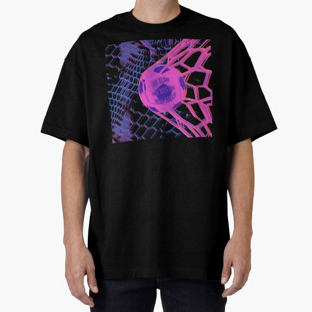 GO TEAM! Oversized T-Shirt Bring International Match Energy to FIFA World Cup 2026 Group Stage Filled with Haaland, Argentina Energy, Vintage Soccer Flavor, Modern Football Stars, National Flags and Final Night Emotion; Perfect for Fans,