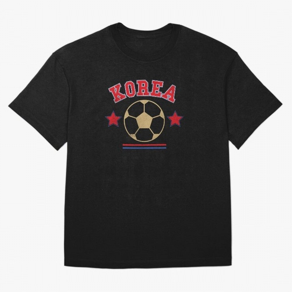 Korea 2026 ¡ª Vintage Soccer Tee Oversized T-Shirt Show Your Love for the FIFA World Cup 2026 USA Canada Mexico Journey through Messi, Neymar and Mbappe Highlights, Brazil, Portugal and Argentina Pride, Champion Mindset, Group Stage Buzz, Knockout