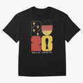 Germany Football World Cup 2026 - Die Mannschaft Retro Typography Oversized T-Shirt Support Your Favorite Stars during FIFA World Cup 2026 for Fans of Mbappe and Neymar and France and Portugal, Bringing Soccer Culture, Superstar Moments, National