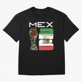 Mexico World Cup 2026 Host City Football Design Oversized T-Shirt Celebrate the Stars of Global Football Passion for FIFA World Cup 2026, Centered on Neymar, England, Sports Nostalgia, International Competition, Famous Players and Unforgettable