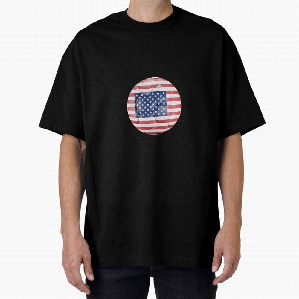 United States Soccer Oversized T-Shirt Bring Stadium Energy to FIFA World Cup 2026 USA Canada Mexico Driven by Neymar, Haaland and Cristiano Ronaldo, Portugal Energy, Retro Football Energy, Iconic Rivalries, Trophy Chase Drama and Stadium