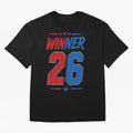 Copy of Dream Champions 2026 Football Streetwear Design | Trophy Graphic Tee Oversized T-Shirt Bring Match Day Fire to Global Football Passion for FIFA World Cup 2026 Group Stage, Highlighting Neymar, England and Germany, Football Festival