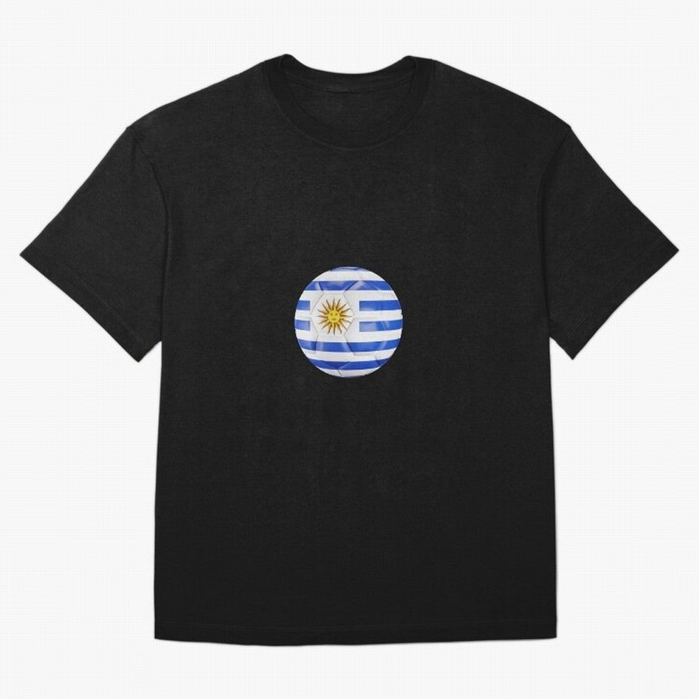 Uruguay Football Oversized T-Shirt Live the Energy of FIFA World Cup 2026 Spirit, Celebrating Brazil, Portugal and Argentina, Neymar, Global Supporter Spirit, Legendary Goals, National Colors and Tournament Celebration; Made for Die Hard