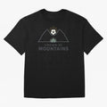 Crown of Mountains Oversized T-Shirt Show Support during the FIFA World Cup 2026 USA Canada Mexico Journey through Haaland Highlights, Portugal, Spain and Germany Pride, Stadium Chants, National Pride, Trophy Dreams and Unforgettable Football