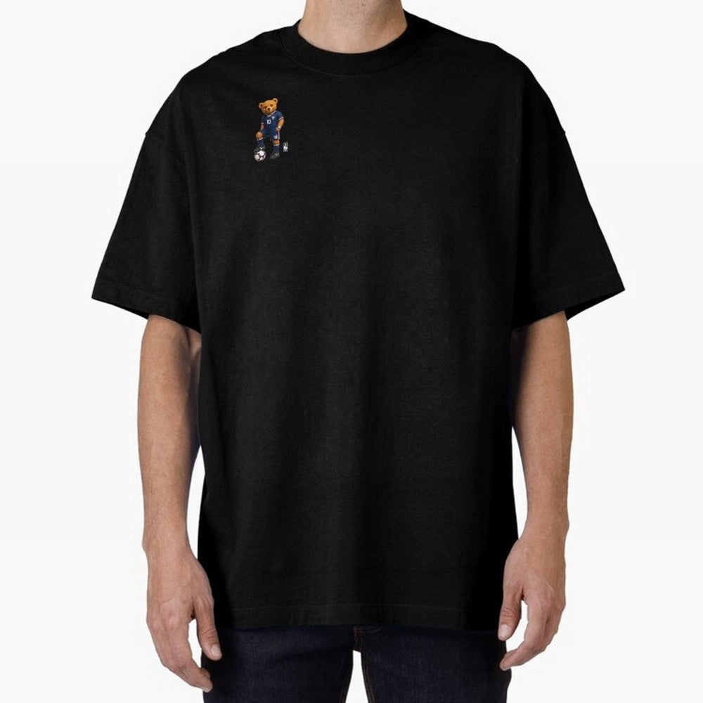 France Soccer Bear World Cup Teddy Bear Oversized T-Shirt Show Fan Pride Across FIFA World Cup 2026 Group Stage Inspired by Mbappe, Germany Energy, Fan Favorite Moments, National Team Passion, Big Match Drama and Soccer History; Ideal for Fans Who