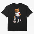 USA Soccer Bear World Cup 2026 Teddy Bear Oversized T-Shirt Keep the Match Day Mood of FIFA World Cup 2026 USA Canada Mexico Spirit, Built around Brazil, Portugal and Argentina, Mbappe and Neymar, Match Day Excitement, Supporter Culture, Golden