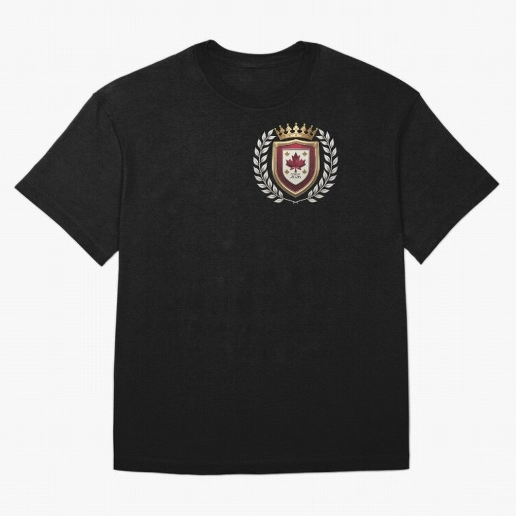 Canada World Cup 2026 Oversized T-Shirt Stand with Match Day Hype around FIFA World Cup 2026, Haaland and Mbappe, Brazil, Portugal and Argentina, Tournament Hype, Historic Matchups, Family Viewing Parties and Global Sports Pride; Ideal for Fans Who