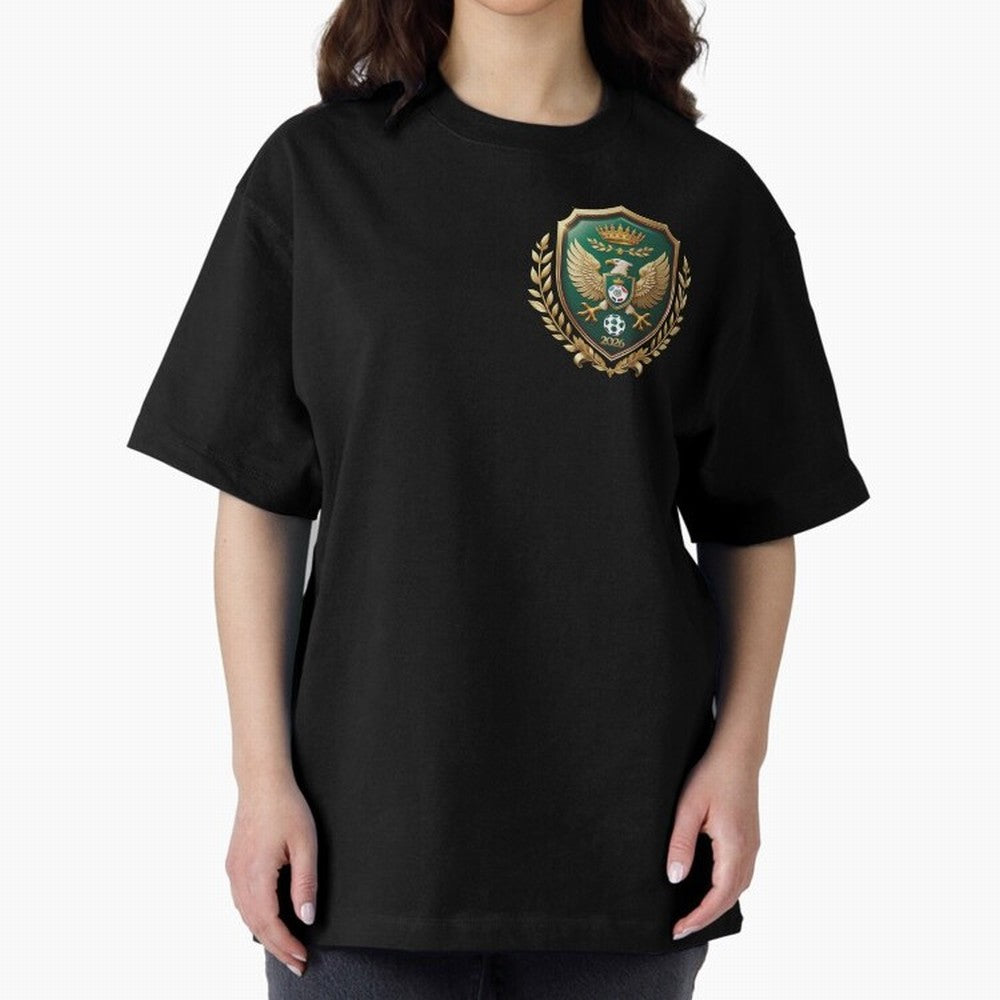 Mexico World Cup 2026 Oversized T-Shirt Keep the Match Day Mood of Global Football Passion for FIFA World Cup 2026 USA Canada Mexico, Driven by Cristiano Ronaldo, England, Global Supporter Spirit, Legendary Goals, National Colors and Tournament