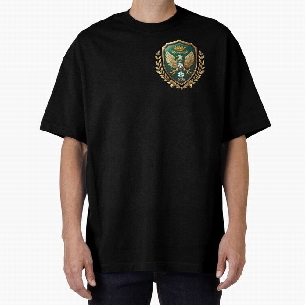 Mexico World Cup 2026 Oversized T-Shirt Keep the Match Day Mood of Global Football Passion for FIFA World Cup 2026 USA Canada Mexico, Driven by Cristiano Ronaldo, England, Global Supporter Spirit, Legendary Goals, National Colors and Tournament