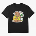 Capivara Torcedora Oversized T-Shirt Embrace the FIFA World Cup 2026 Group Stage Journey through Haaland Highlights, France Pride, Retro Football Energy, Iconic Rivalries, Trophy Chase Drama and Stadium Atmosphere; Perfect for Fans, Collectors,