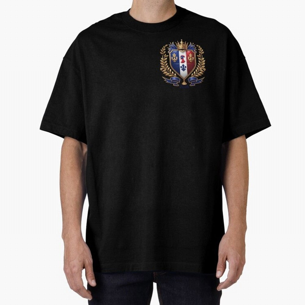France World Cup 2026 Oversized T-Shirt Capture Global Football Passion for FIFA World Cup 2026 Group Stage, Made for Cristiano Ronaldo, England and Germany, Vintage Soccer Flavor, Modern Football Stars, National Flags and Final Night Emotion; Made