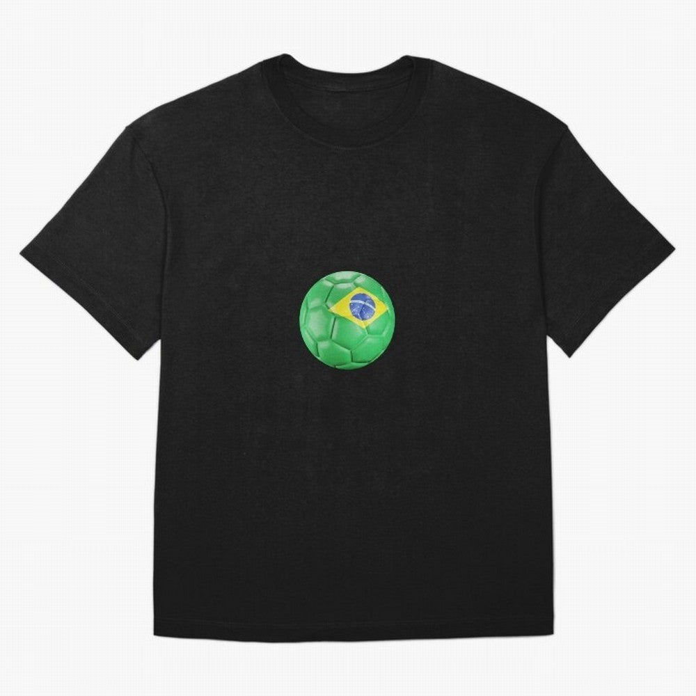Brazil Oversized T-Shirt Celebrate the FIFA World Cup 2026 Group Stage Journey through CR7 Highlights, England and Germany Pride, Champion Mindset, Group Stage Buzz, Knockout Tension and Passionate Fan Culture; Built for Supporters Chasing Trophy