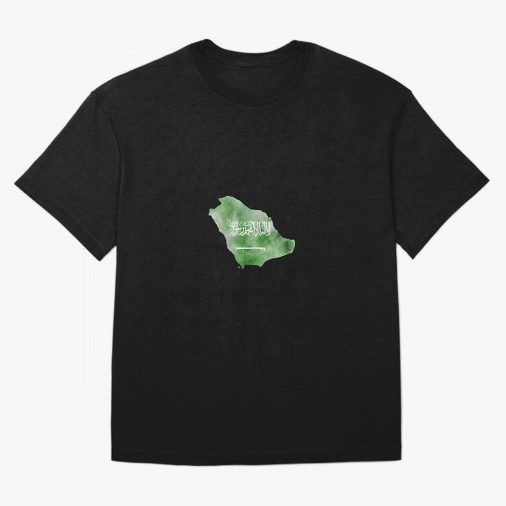 Saudi Arabia Oversized T-Shirt Show Passion for the Stars of Match Day Hype around FIFA World Cup 2026 USA Canada Mexico, Neymar, Haaland and Cristiano Ronaldo, England, France and Netherlands, Goal Celebration Energy, Supporter Heritage, Football